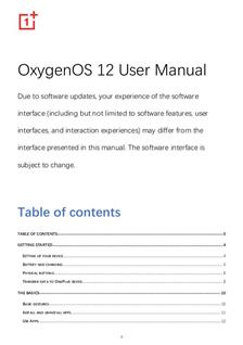 OnePlus 10 Pro manual. Smartphone Instructions.